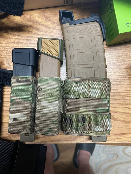 Open MOLLE Mag Carriers for Belt