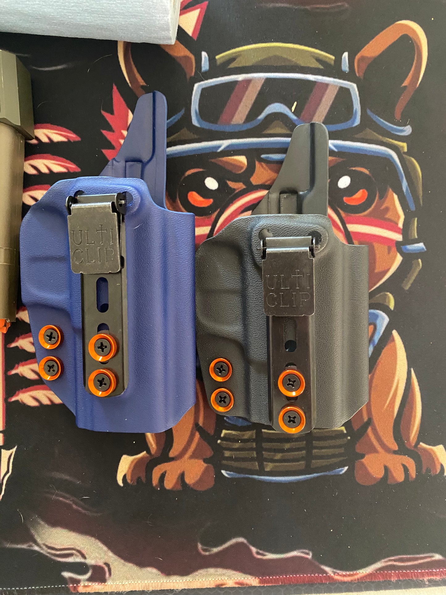 Springfield compact and subcompact holsters with Ulticlip 3+ custom order