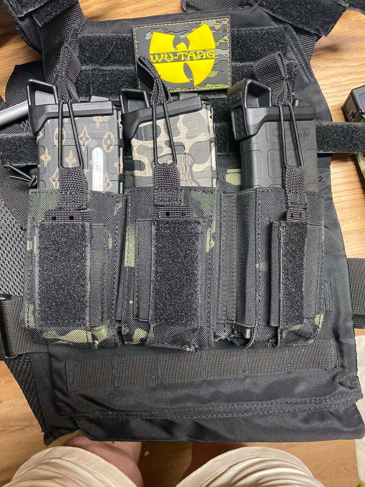 Triple High Speed Gear MOLLE M4/Pistol Mag Carriers (Multiple Colors)