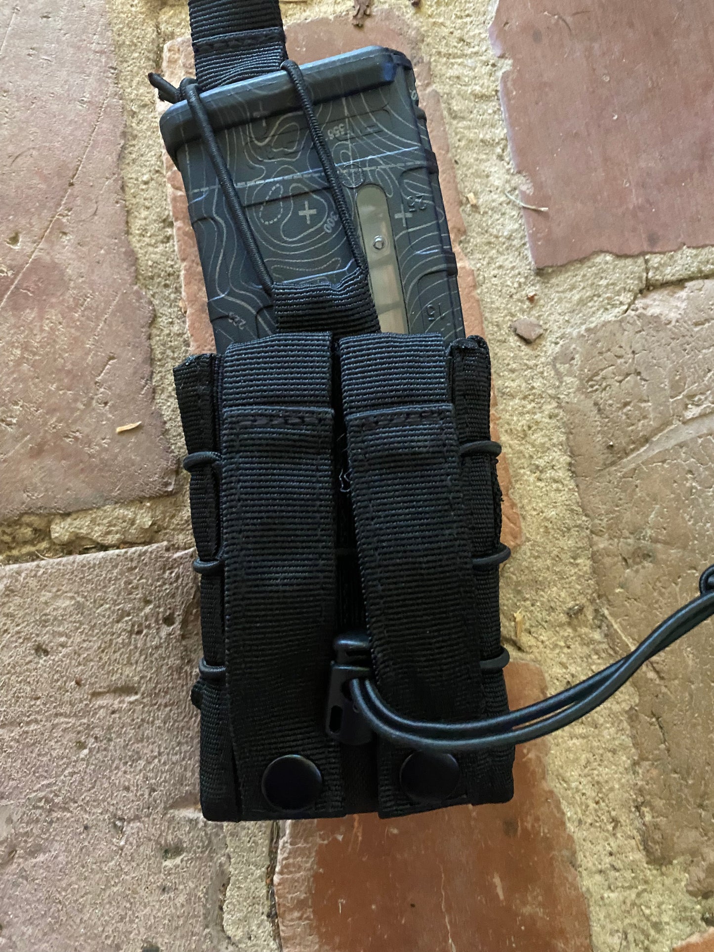 Double Mag Taco (Pistol mag and AR) Black and ODG