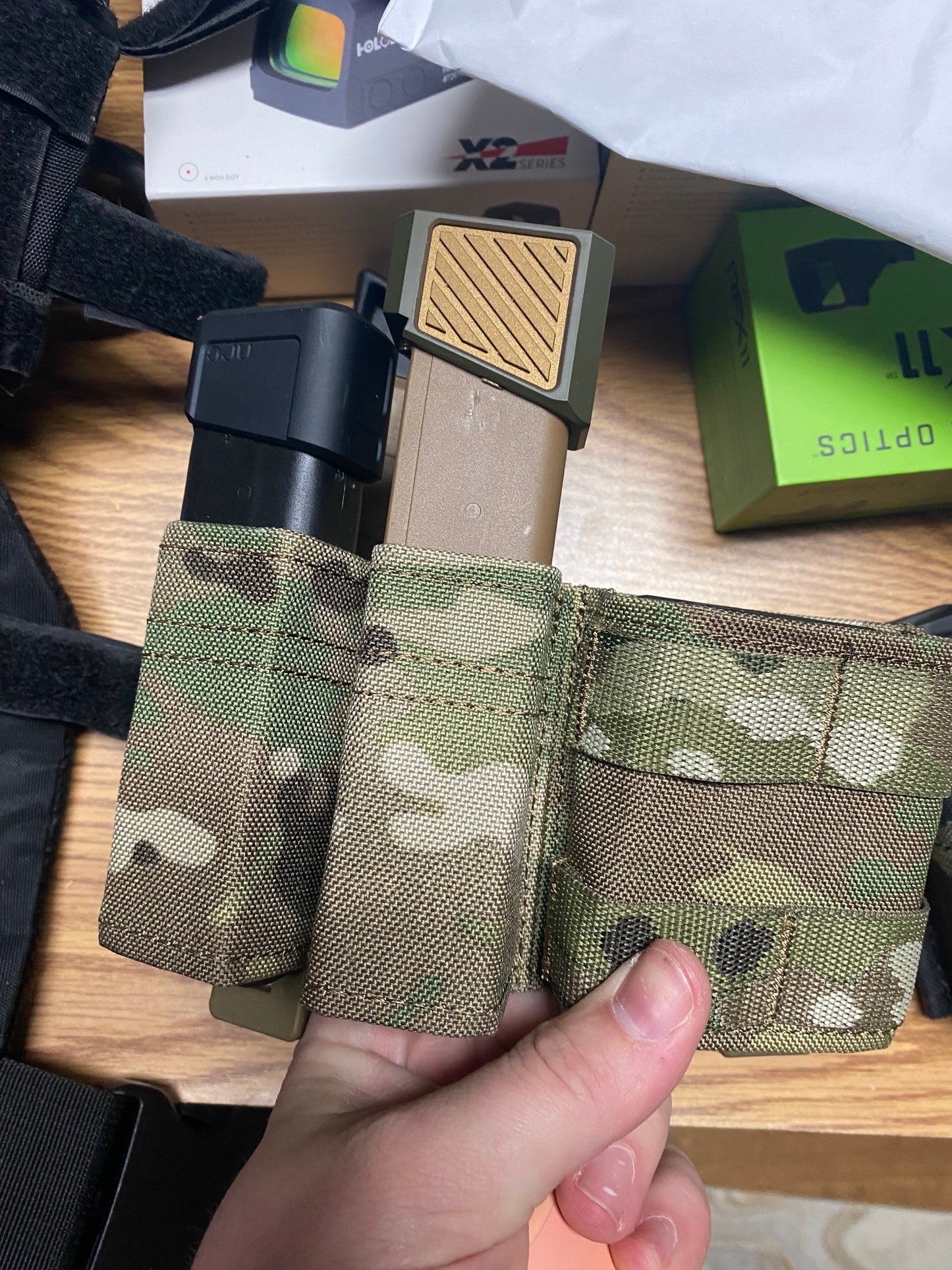 Open MOLLE Mag Carriers for Belt