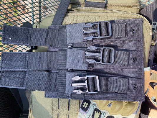 Black Hawk Pistol 3 Mag MOLLE or Belt Carrier