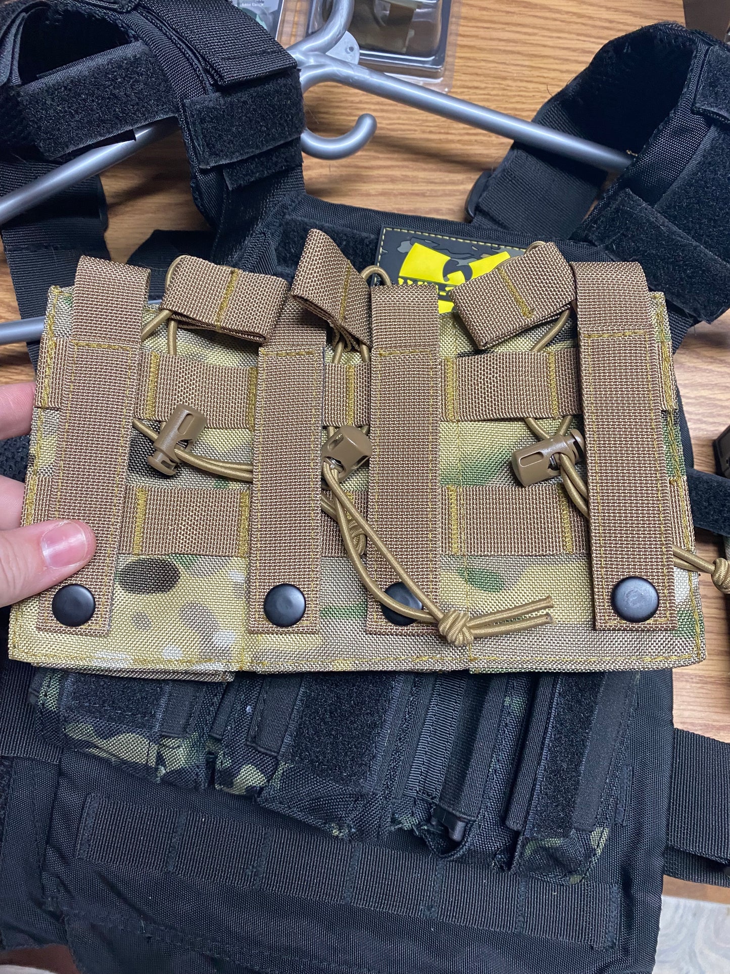 Triple High Speed Gear MOLLE M4/Pistol Mag Carriers (Multiple Colors)